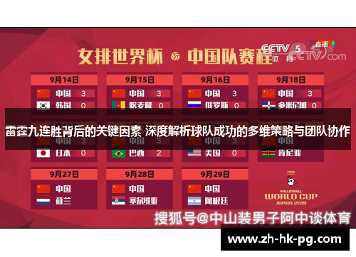 雷霆九连胜背后的关键因素 深度解析球队成功的多维策略与团队协作