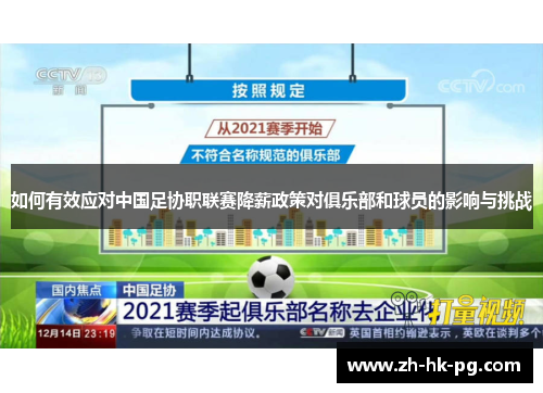 如何有效应对中国足协职联赛降薪政策对俱乐部和球员的影响与挑战