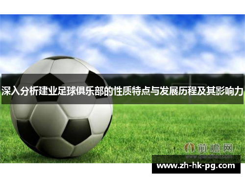 深入分析建业足球俱乐部的性质特点与发展历程及其影响力