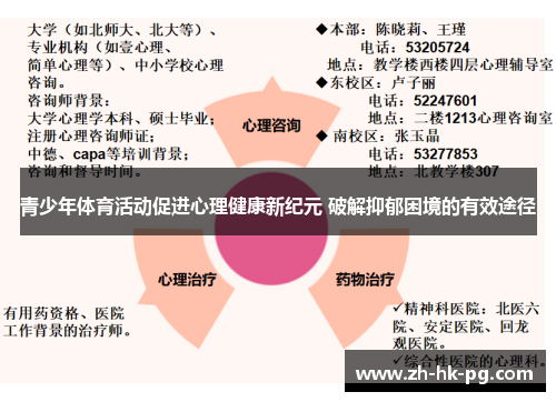 青少年体育活动促进心理健康新纪元 破解抑郁困境的有效途径